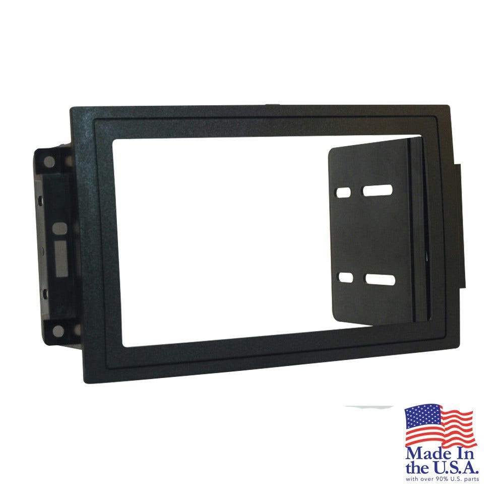 for Models w/Factory NAV only SCOSCHE CR1289B 2005-08 Chrysler/Dodge/Jeep Double DIN or DIN w/Pocket Install Dash Kit 