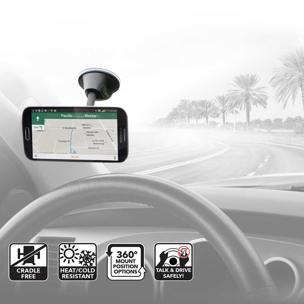 Mobile phone window 2025 mount