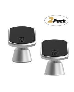 Magnetic Dash Mount 2-Pack Silver