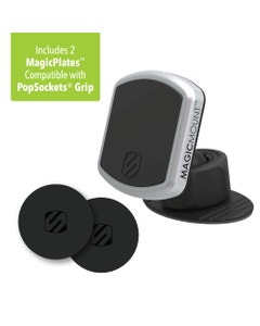 Magnetic Dash Mount and the MagicPlates™ compatible with the PopSockets® Grip