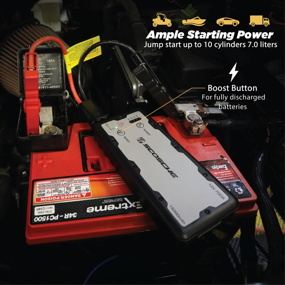 Portable Jump Starter Scosche PowerUp 700