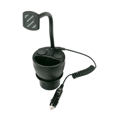 Image of Magnetic Cup Mount and Power Hub for Mobile Devices