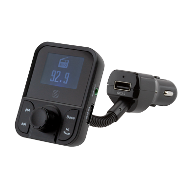 Image of radio transmitter with flexible neck