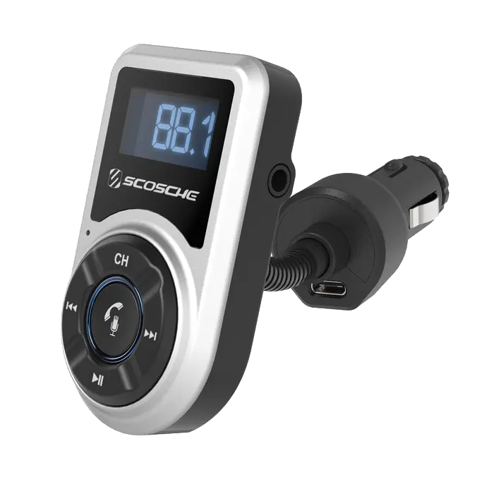 Image of radio transmitter with charging port