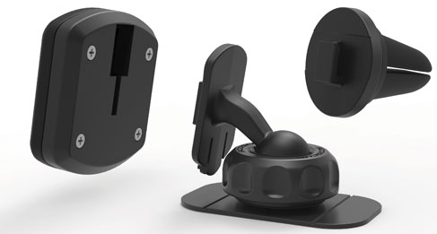 Dash Mount and Vent Mount Options