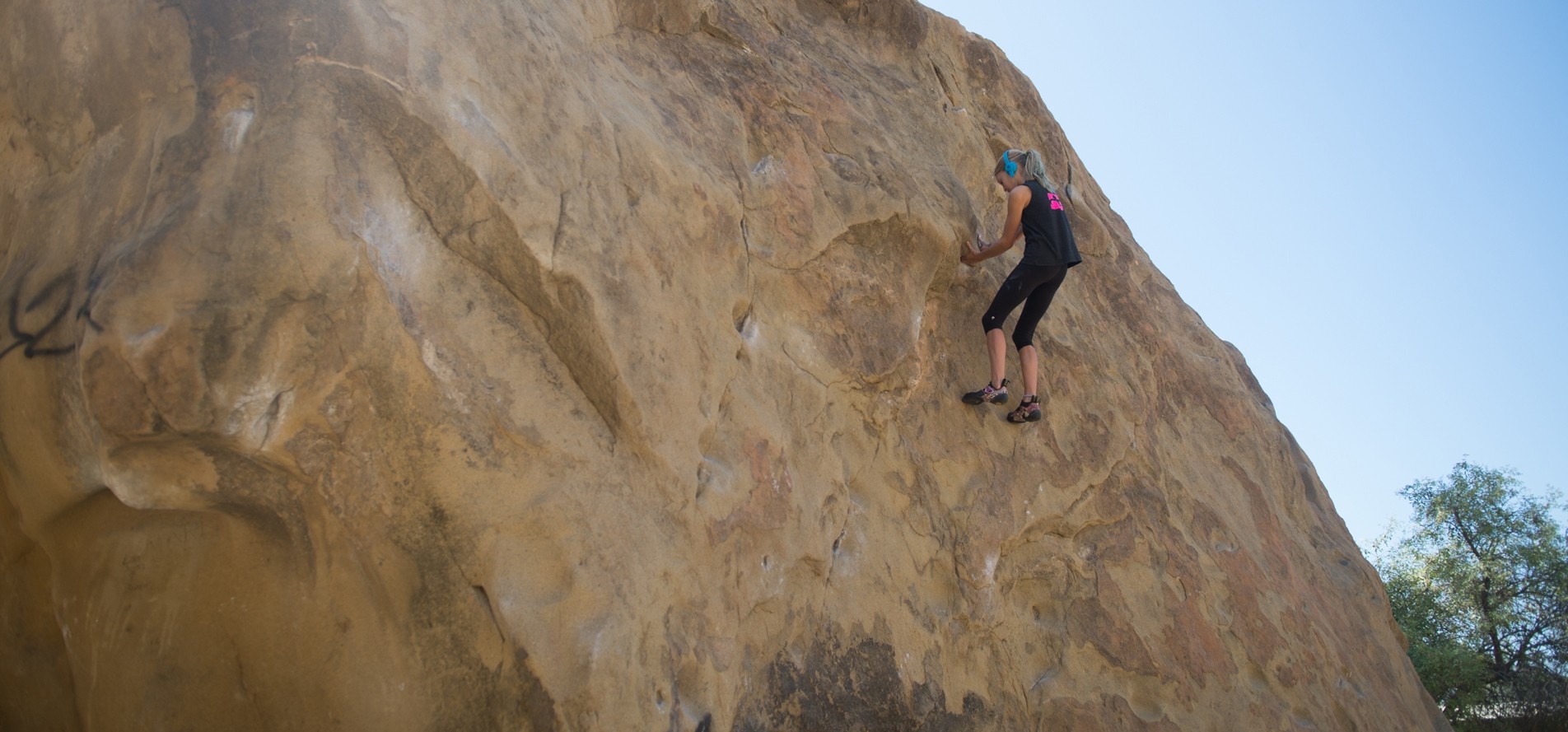 Dinah Marcuson Rock Climber