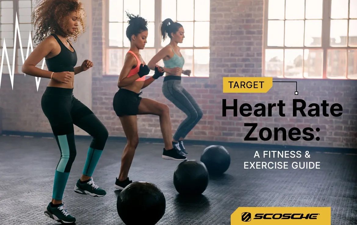 Target Heart Rate Zones: A Fitness & Exercise Guide. Women jumping on exercise balls.