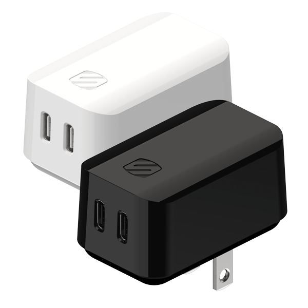 Dual USB-C port home charger