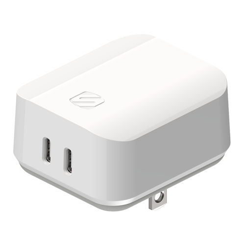 65W Dual USB-C port home charger