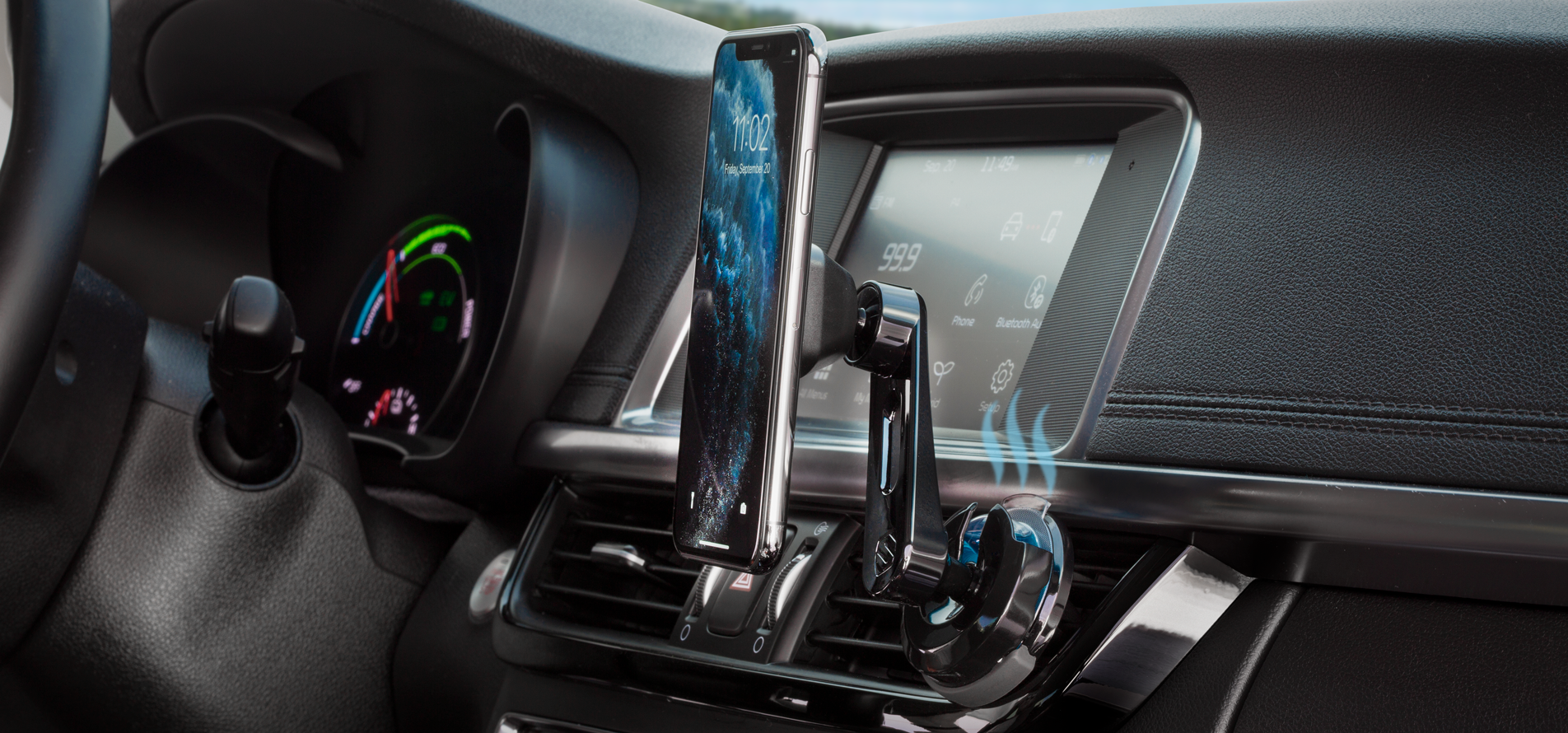 Phone Mount with freshner pod Phone Mount with freshner pod