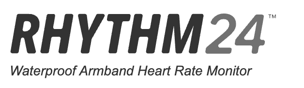 Rhythm24 Waterproof Armband Heart Rate Monitor graphic