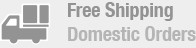 Free Domestic Shipping