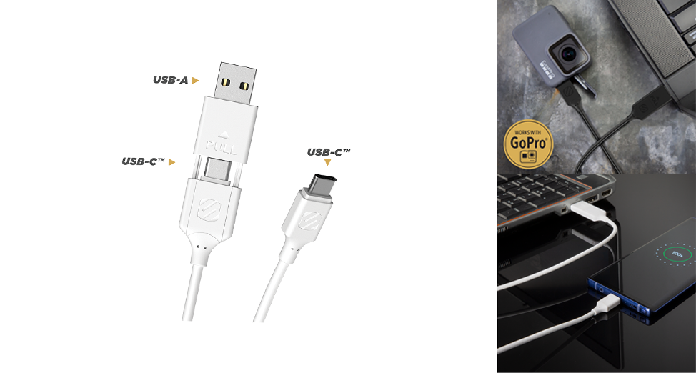 Strikeline 2-in-1 Charge & Sync Cable