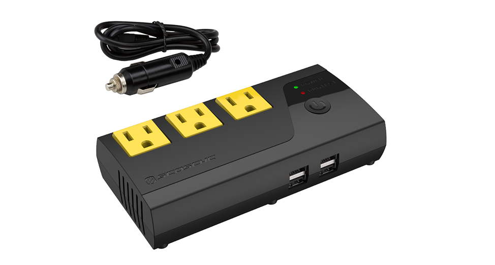 BESTEK 200-Watt Travel Power Converter in the Power Inverters department at