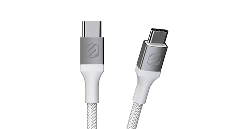 Braided USB-C to USB-C 1 ft. Cable