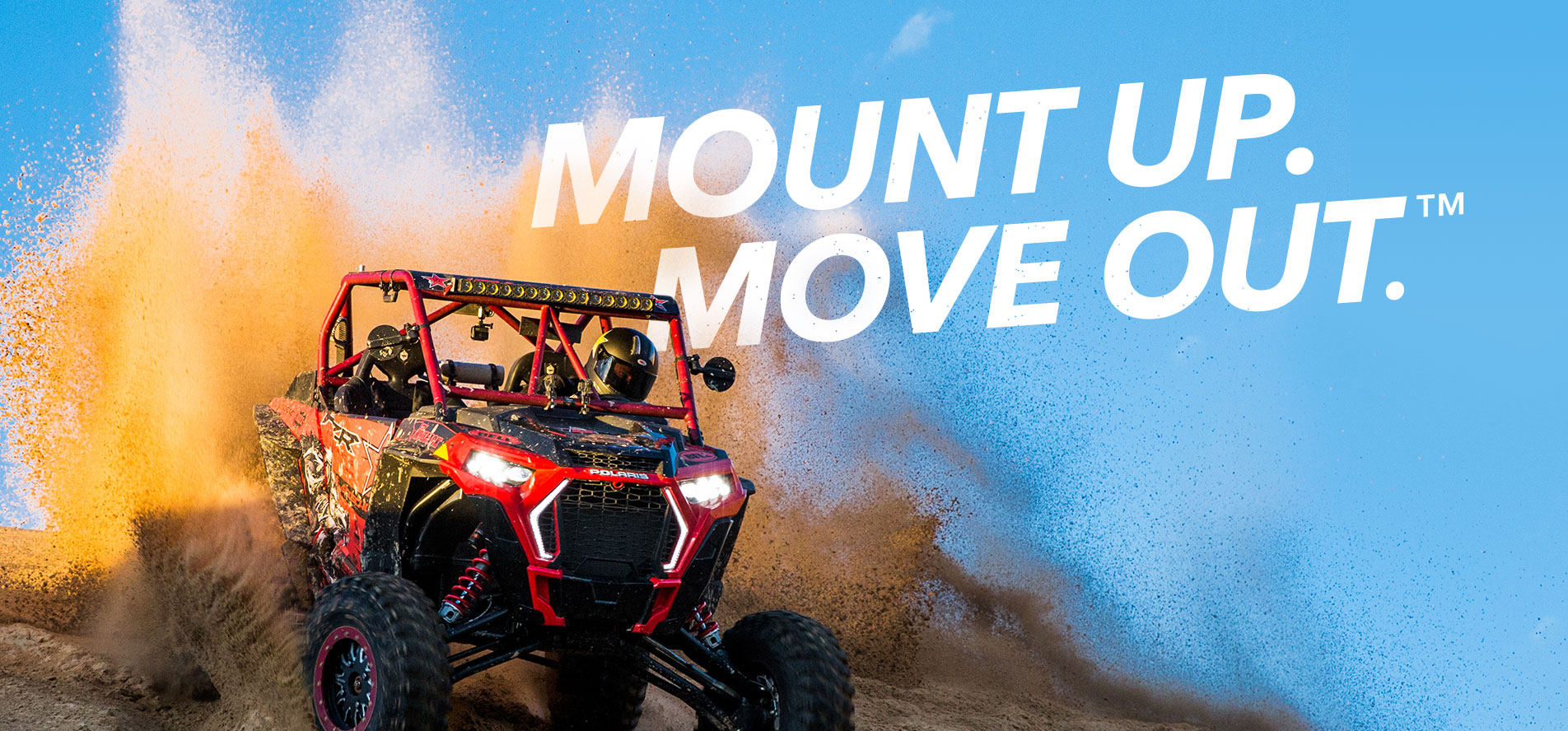 Mount Up. Move Out. UTV/SxS/ATV handle grip powersports accessory