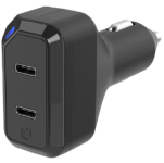  CPDC8C8 Dual 18W USB-C Car Charger Graphic