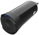 CPDCC60 Dual-Port USB-C® Car Charger Graphic